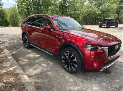 Soul Red Crystal Metallic 2024 Mazda CX-90 PHEV Premium