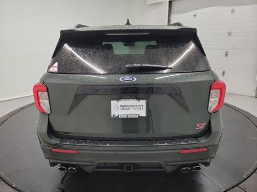 Forged Green Metallic 2022 Ford Explorer ST