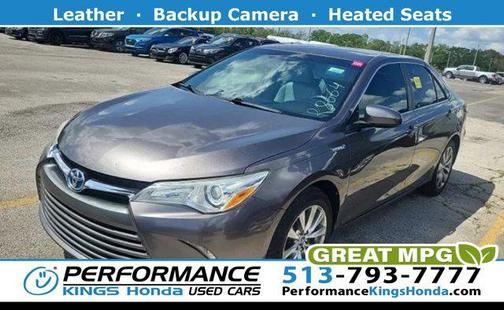 Predawn Gray Mica 2017 Toyota Camry Hybrid XLE