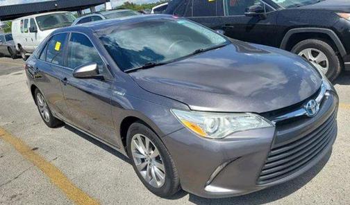 Predawn Gray Mica 2017 Toyota Camry Hybrid XLE