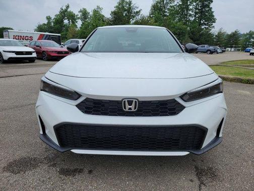 Platinum White Pearl 2026 Honda Civic Hybrid Sport