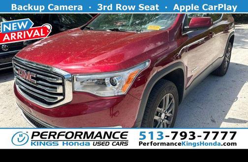 Crimson Red Tintcoat 2018 GMC Acadia SLT-1