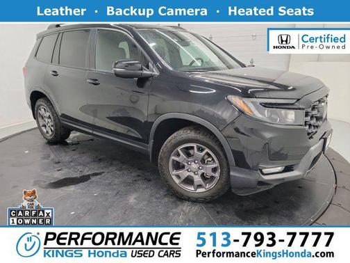 Crystal Black Pearl 2024 Honda Passport AWD TrailSport