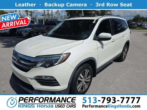 White Diamond Pearl 2017 Honda Pilot EX-L