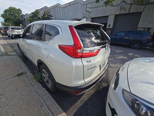 White Diamond Pearl 2018 Honda CR-V EX-L