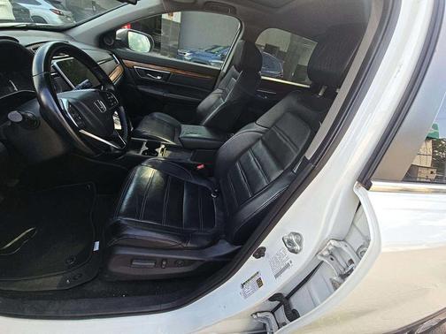 White Diamond Pearl 2018 Honda CR-V EX-L