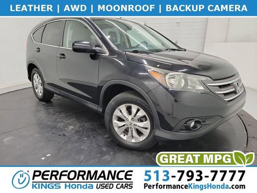 Crystal Black Pearl 2014 Honda CR-V EX-L