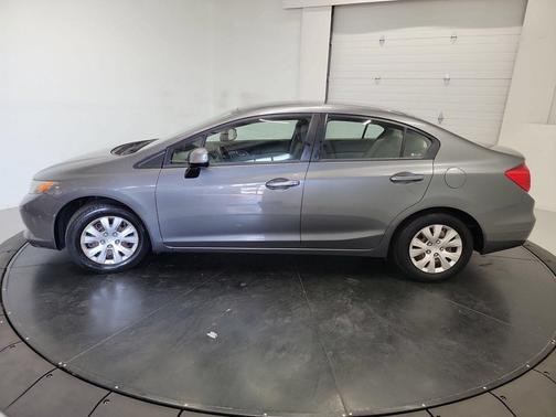 Polished Metal Metallic 2012 Honda Civic LX