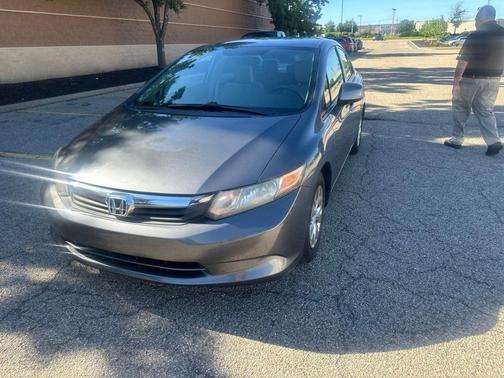 Polished Metal Metallic 2012 Honda Civic LX