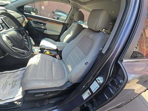 Gray 2021 Honda CR-V AWD Touring