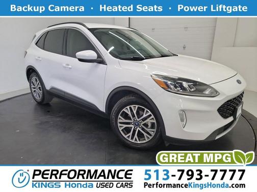 Oxford White 2020 Ford Escape SEL