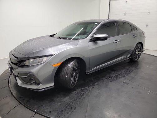 Gray 2021 Honda Civic Sport