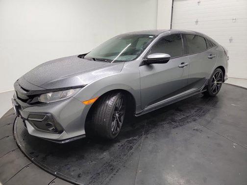 Gray 2021 Honda Civic Sport