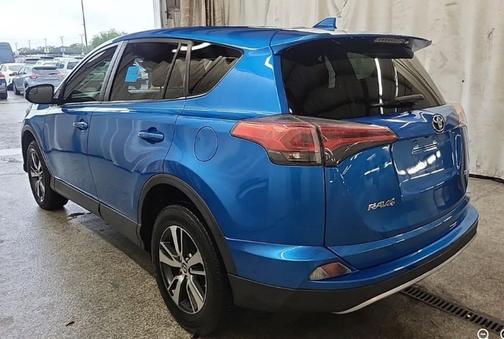 Electric Storm Blue 2018 Toyota RAV4 XLE