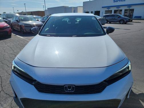 Platinum White Pearl 2026 Honda Civic Sport