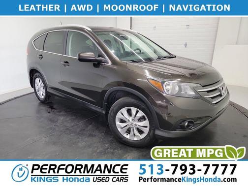 Crystal Black Pearl 2014 Honda CR-V EX-L