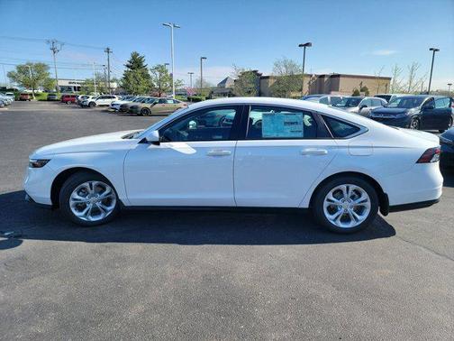 Platinum White Pearl 2026 Honda Accord LX 1.5T