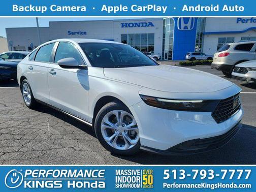 Platinum White Pearl 2026 Honda Accord LX 1.5T