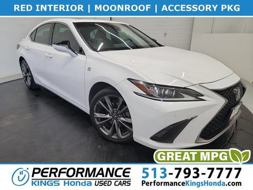 Ultra White 2021 Lexus ES 350 F Sport
