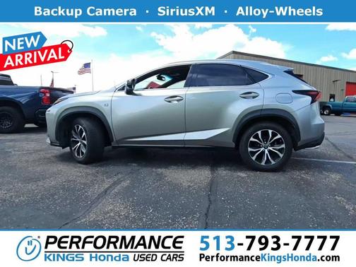 Silver Lining Metallic 2017 Lexus NX 200t Base