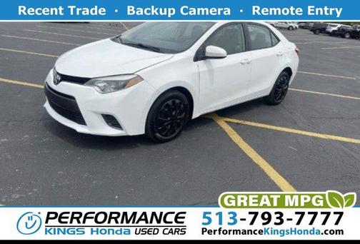 Super White 2016 Toyota Corolla LE