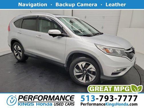 Alabaster Silver Metallic 2016 Honda CR-V Touring