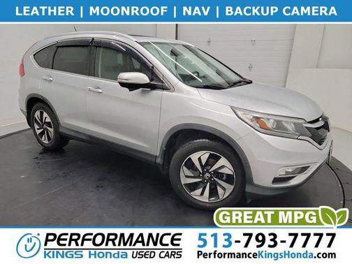Alabaster Silver Metallic 2016 Honda CR-V Touring