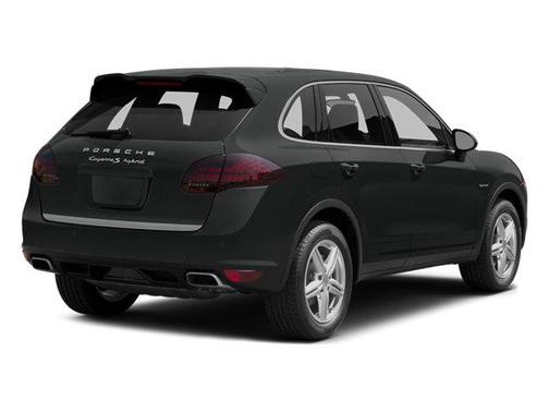 White 2014 Porsche Cayenne Cayenne S Hybrid
