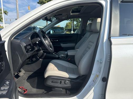 Platinum White Pearl 2025 Honda CR-V EX-L AWD