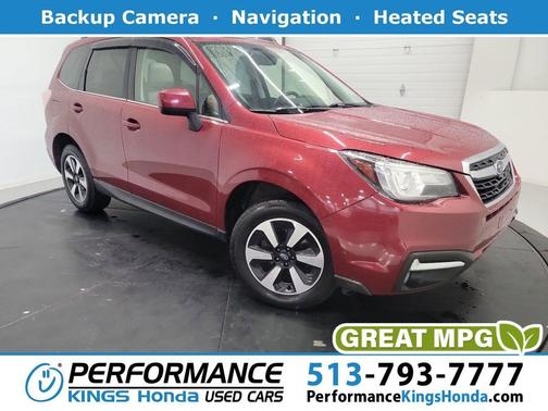 Venetian Red Pearl 2018 Subaru Forester 2.5i Limited
