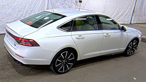 Platinum White Pearl 2023 Honda Accord Hybrid Touring