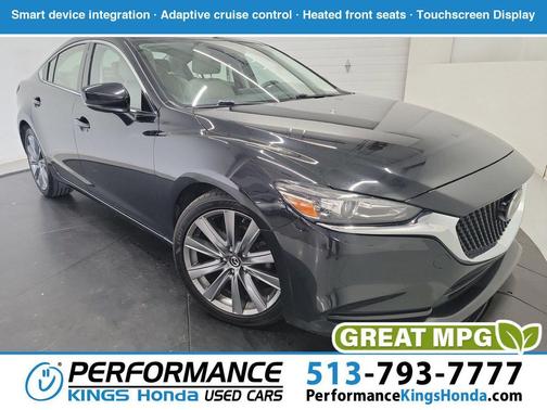 Jet Black Mica 2018 Mazda Mazda6 Grand Touring