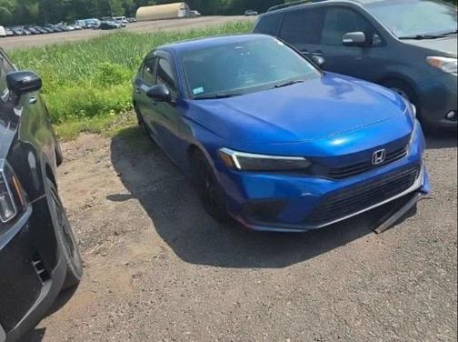 Aegean Blue Metallic 2022 Honda Civic Sport