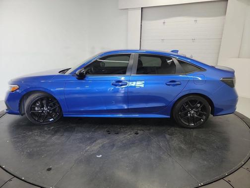 Aegean Blue Metallic 2022 Honda Civic Sport