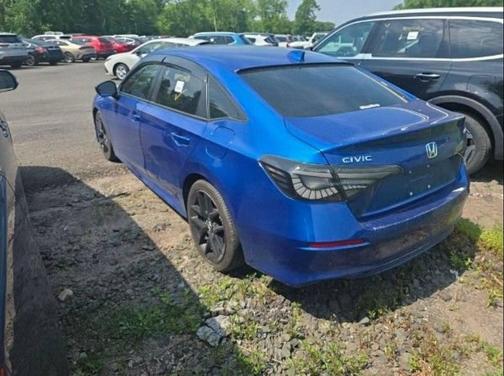 Aegean Blue Metallic 2022 Honda Civic Sport