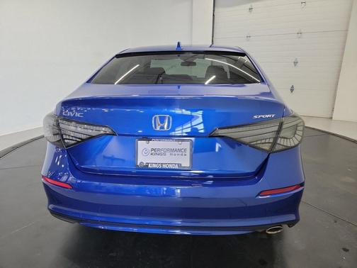 Aegean Blue Metallic 2022 Honda Civic Sport
