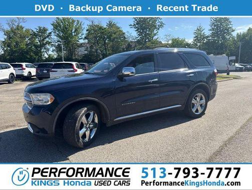 True Blue Pearl 2012 Dodge Durango Citadel