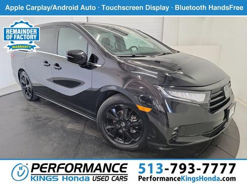 Crystal Black Pearl 2023 Honda Odyssey Sport