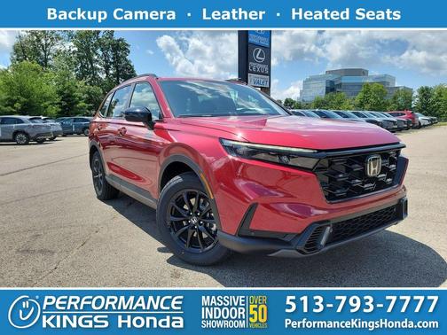 Radiant Red Metallic 2026 Honda CR-V Hybrid Sport-L AWD