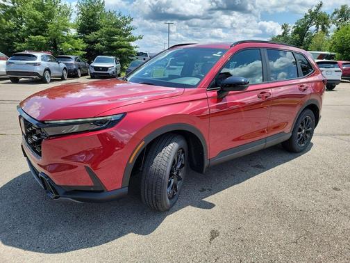 Radiant Red Metallic 2026 Honda CR-V Hybrid Sport-L AWD
