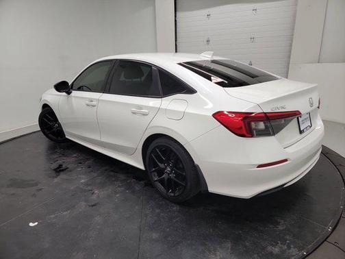 Platinum White Pearl 2022 Honda Civic Sport