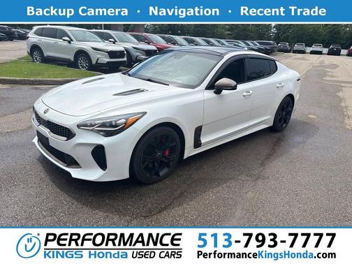 Snow White Pearl 2018 Kia Stinger GT2