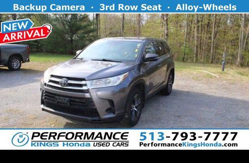 Predawn Gray Mica 2019 Toyota Highlander LE