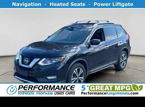Magnetic Black 2017 Nissan Rogue SL
