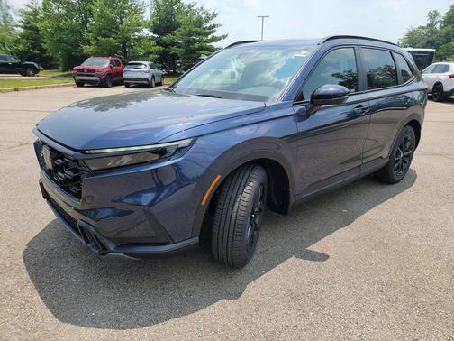 Canyon River Blue Metallic 2026 Honda CR-V Hybrid Sport AWD