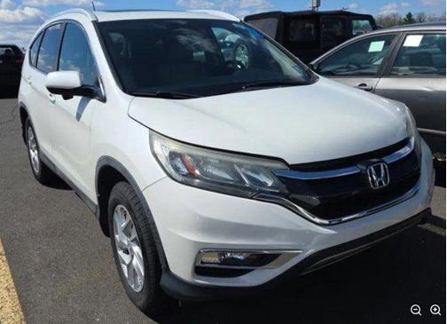 White Diamond Pearl 2016 Honda CR-V EX-L