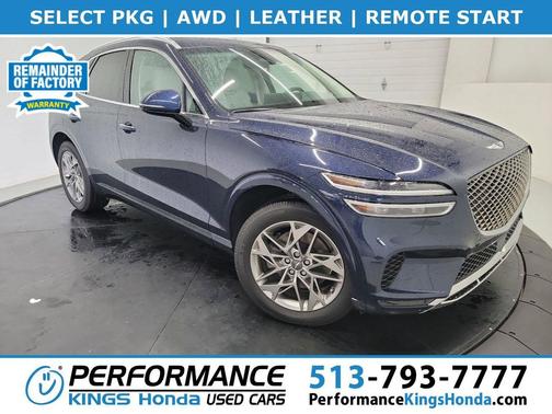 Adriatic Blue 2022 Genesis GV70 2.5T AWD