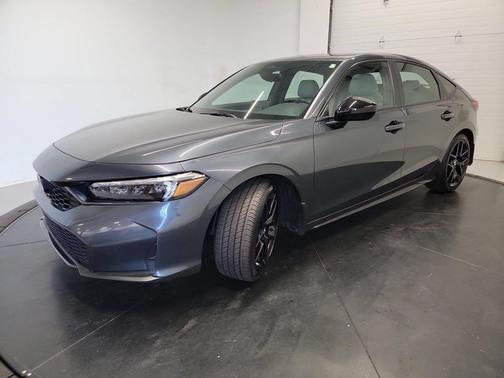 Meteorite Gray Metallic 2025 Honda Civic Hybrid Sport