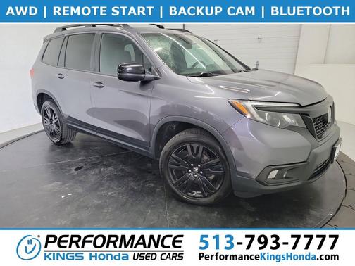 Modern Steel Metallic 2019 Honda Passport Sport