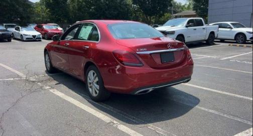 Red 2019 Mercedes-Benz C-Class C 300 4MATIC